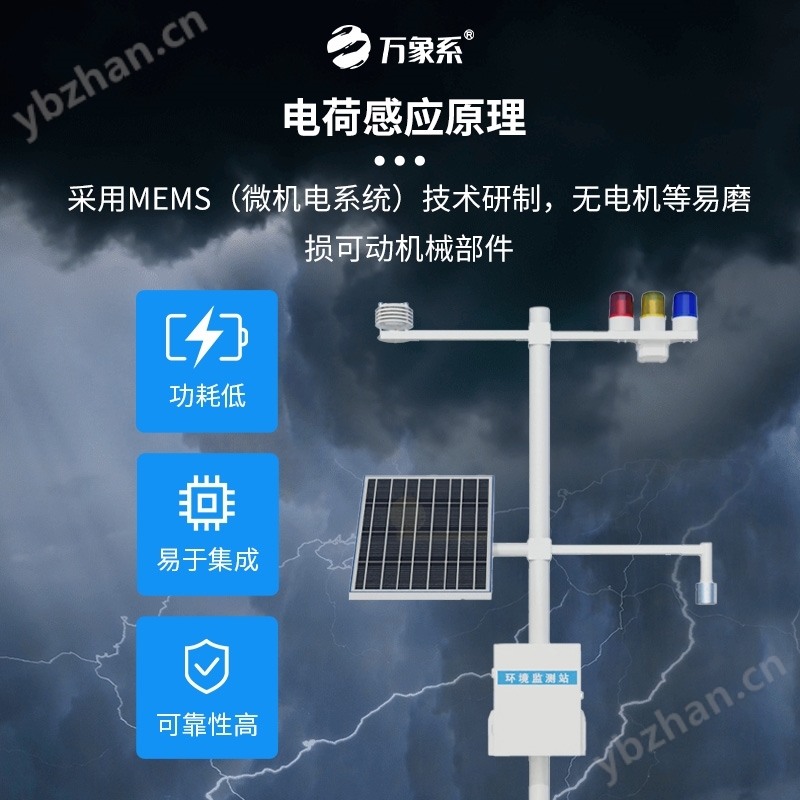 大型油气储存基地雷电预警系统