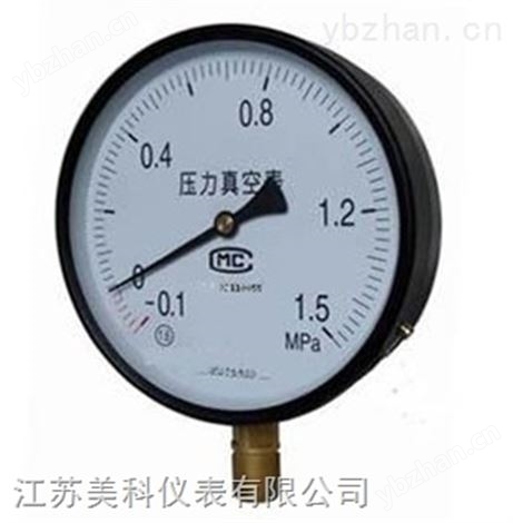 不銹鋼真空壓力表-大氣壓力表