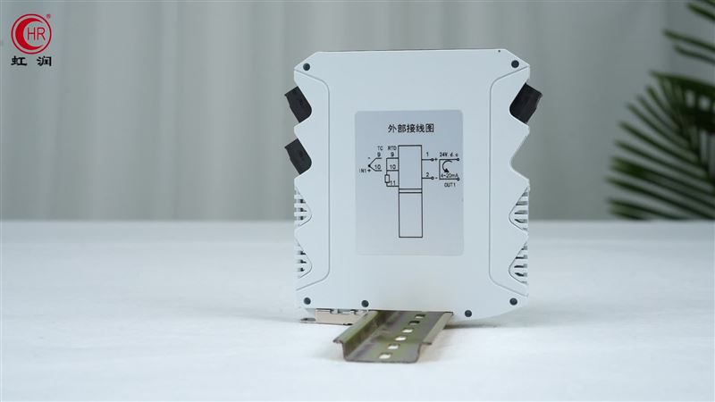 虹潤OHR-215熱電偶溫度變送器安裝接線的操作講解