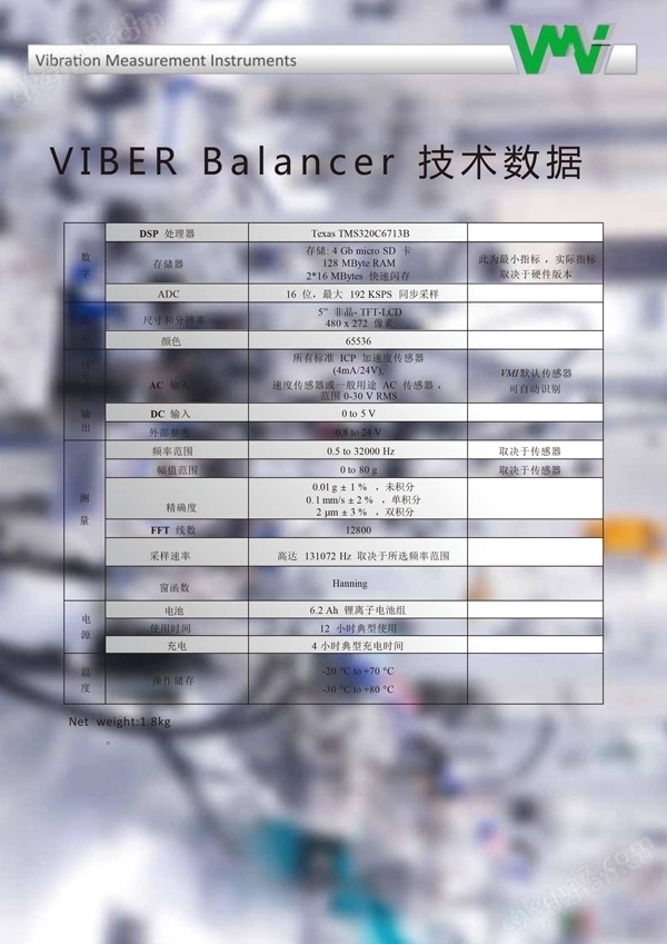 Viber Balancer動平衡儀高速現(xiàn)場動平衡儀
