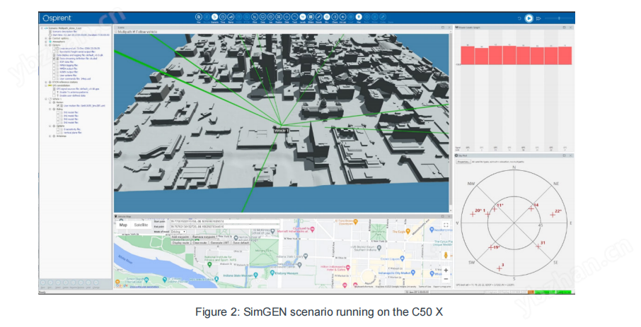 思博伦高性能GNSS卫星导航模拟系统