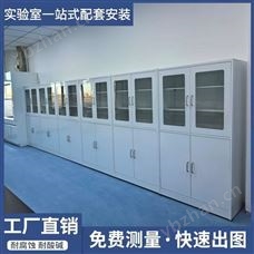 山东实验台全钢试剂柜 器皿柜实验室厂家