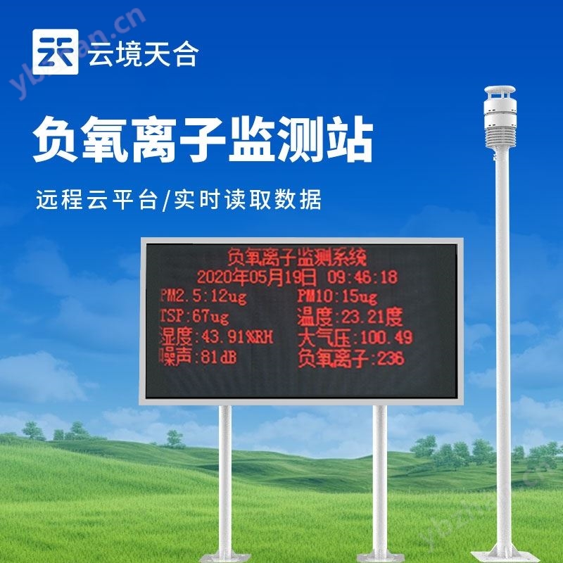 負氧離子濃度監(jiān)測系統(tǒng)