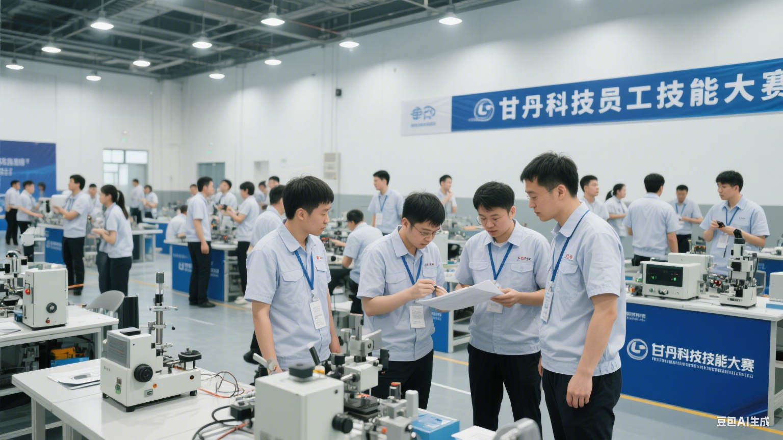 甘丹科技第三屆員工技能競賽 彰顯專業風采與團隊精神