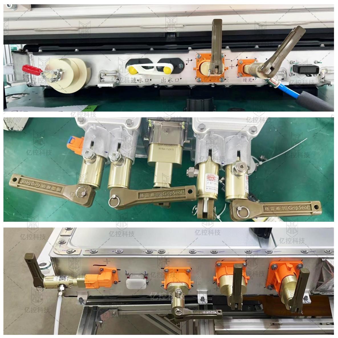 格雷希爾G25F系列新能源汽車(chē)電氣端口封堵快速接頭在現(xiàn)場(chǎng)的應(yīng)用