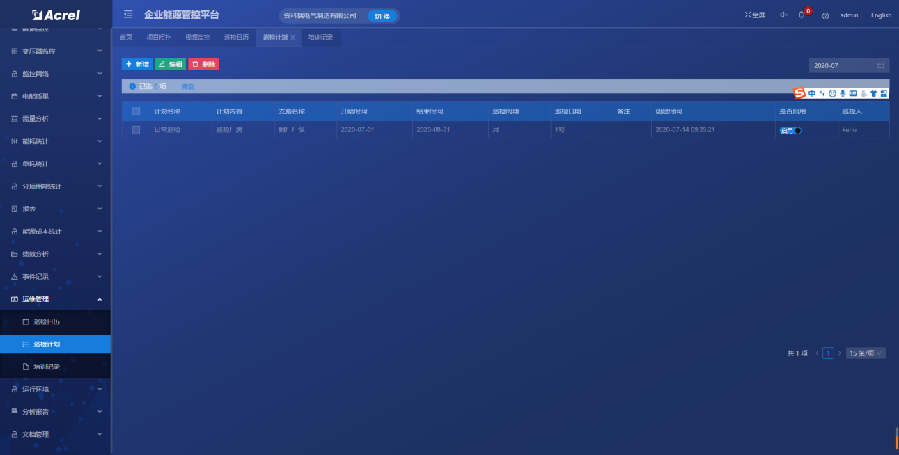 淺談企業能耗監測與能源管理系統的實現