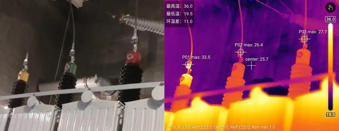 Raythink燧石红外热成像监测方案赋能电力运维全场景安全！