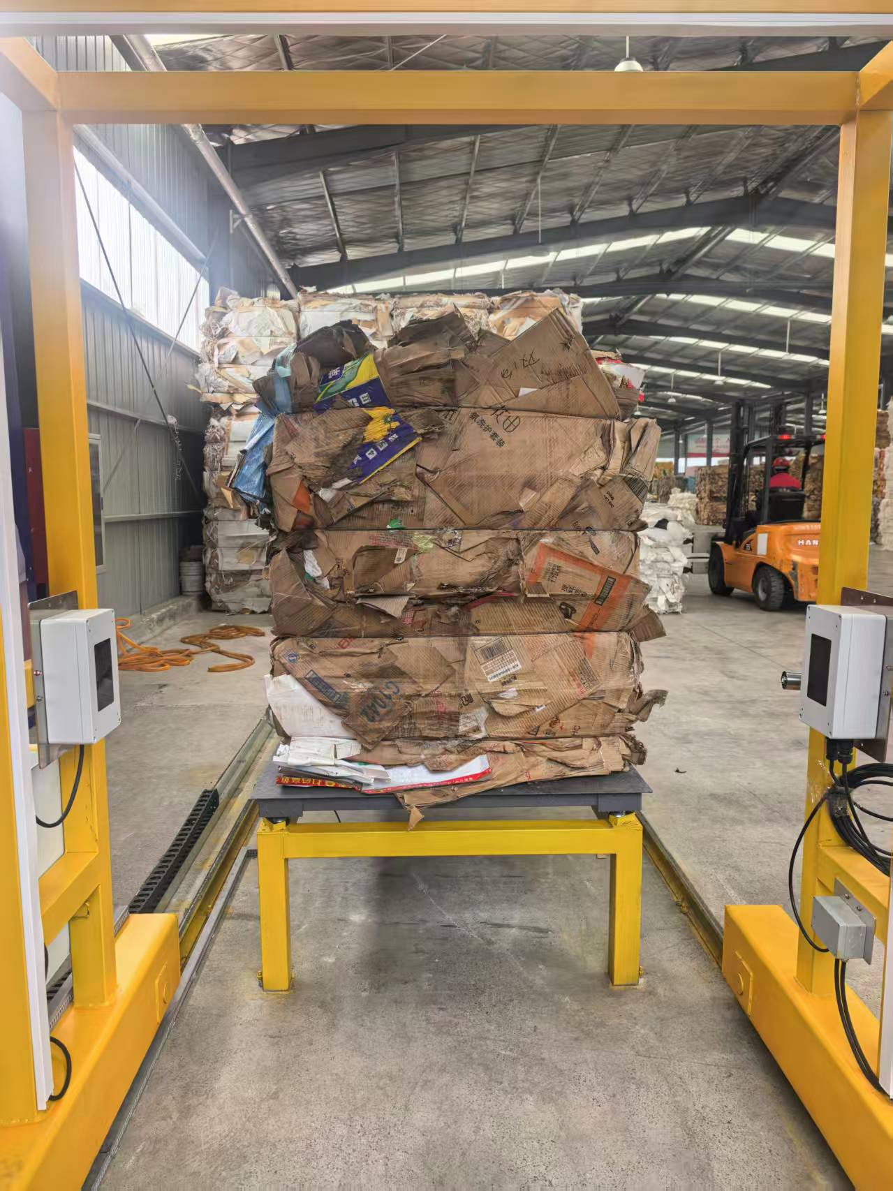 整包廢紙和瓶磚水分儀用于徐州再生資源廠