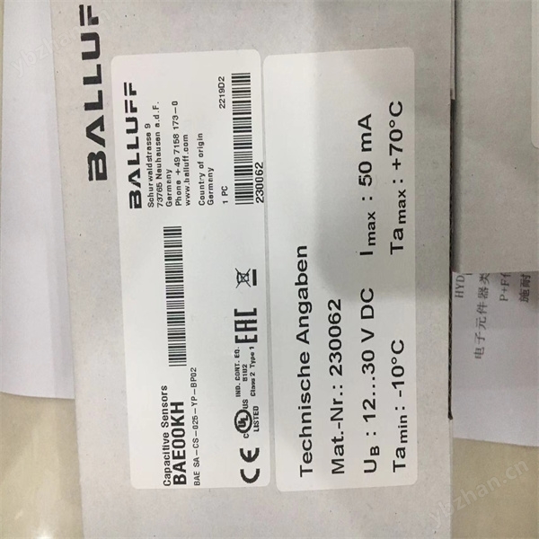 磁致伸縮傳感器BNS0063CAMOZZI U77BALLUFF