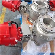 国产大口径电动硬密封球阀多晶硅行业耐磨